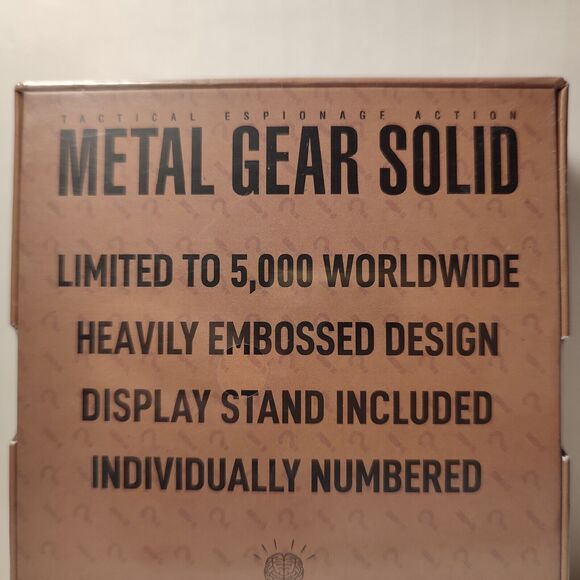 Metal Gear Solid Foxhound Insignia Official MGS Collectible Figurine - Picture 2 of 4